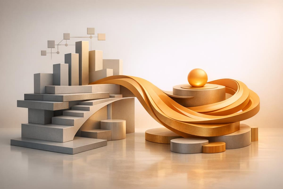 Reconciling AI Benchmarks and Developer Productivity