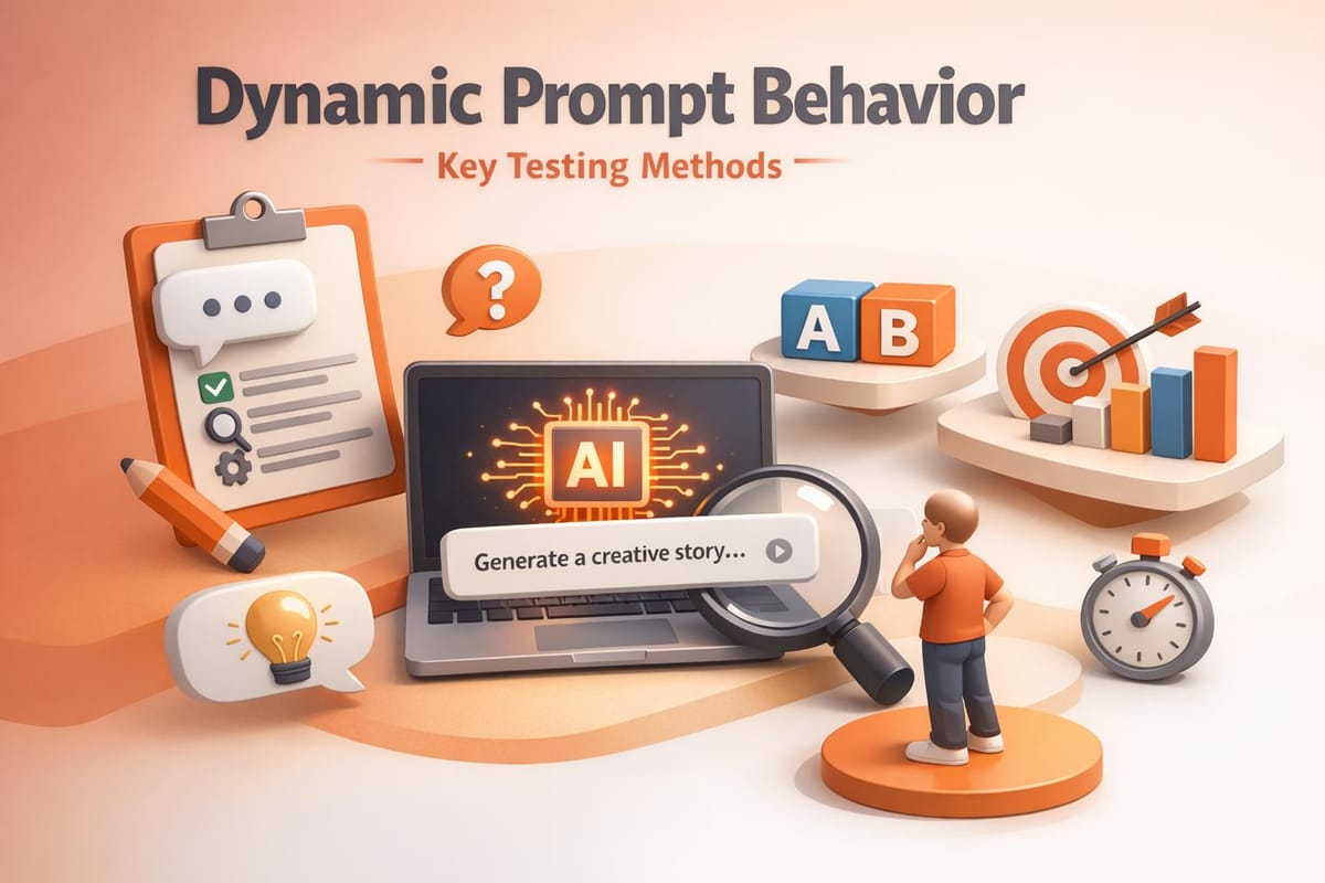 Dynamic Prompt Behavior: Key Testing Methods